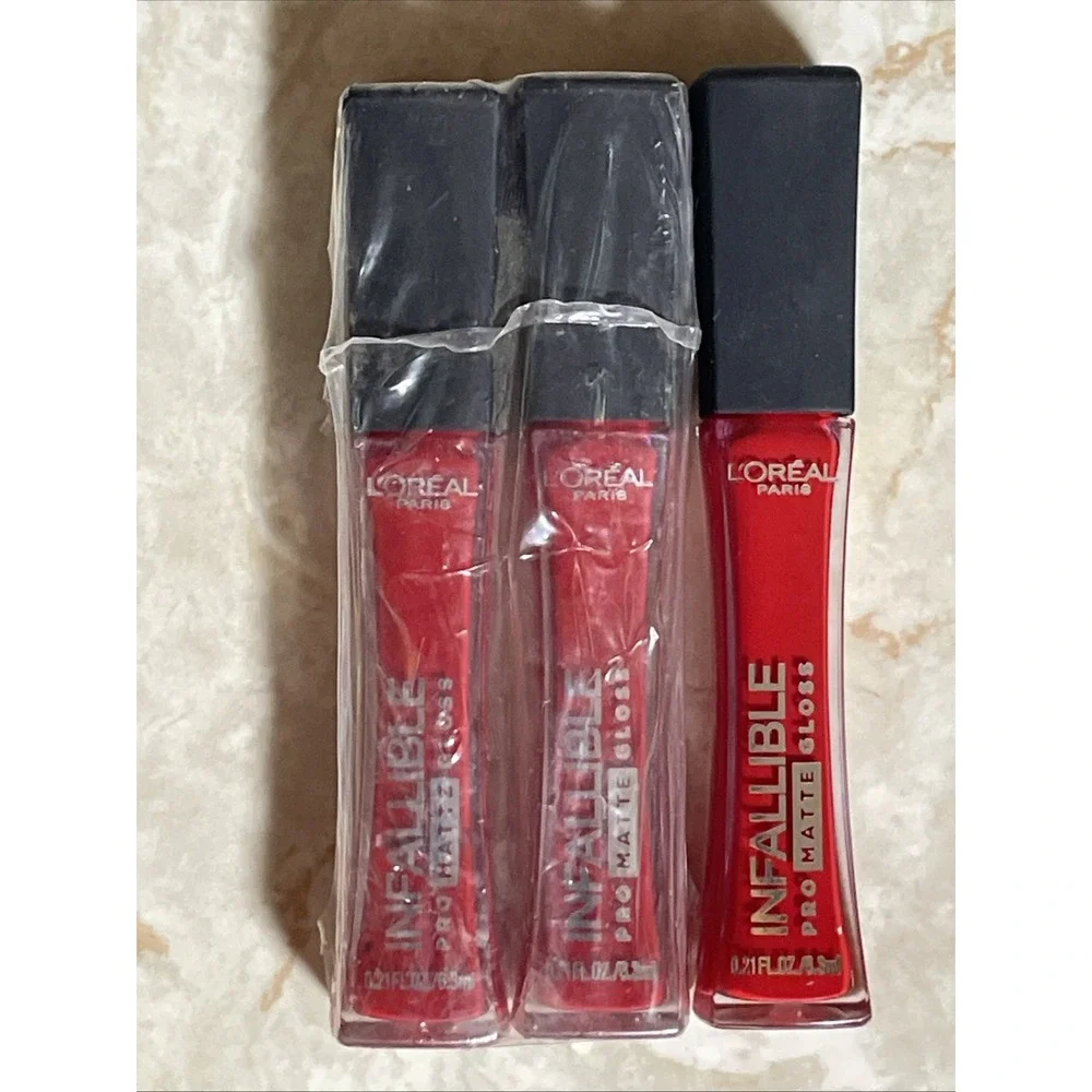 L'Oreal Paris Infallible Pro-Matte Gloss #308 SHANGHAN‎ SCARLET (One Tube Sale)